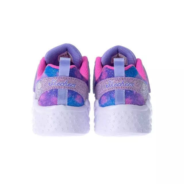 Zapatillas Infantiles Skechers Dream Racer Wing Brites Mariposa Rosado/Lila