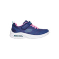 Zapatillas Infantiles Skechers Microspec Max Racer Azul y Rosado