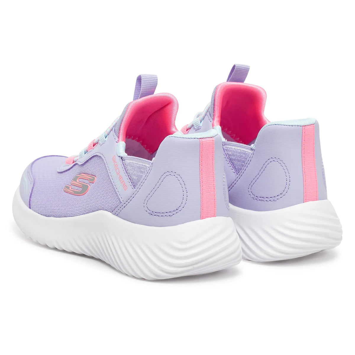 Zapatillas Infantiles Skechers Bounder Simple Cute Slip-ins Violeta