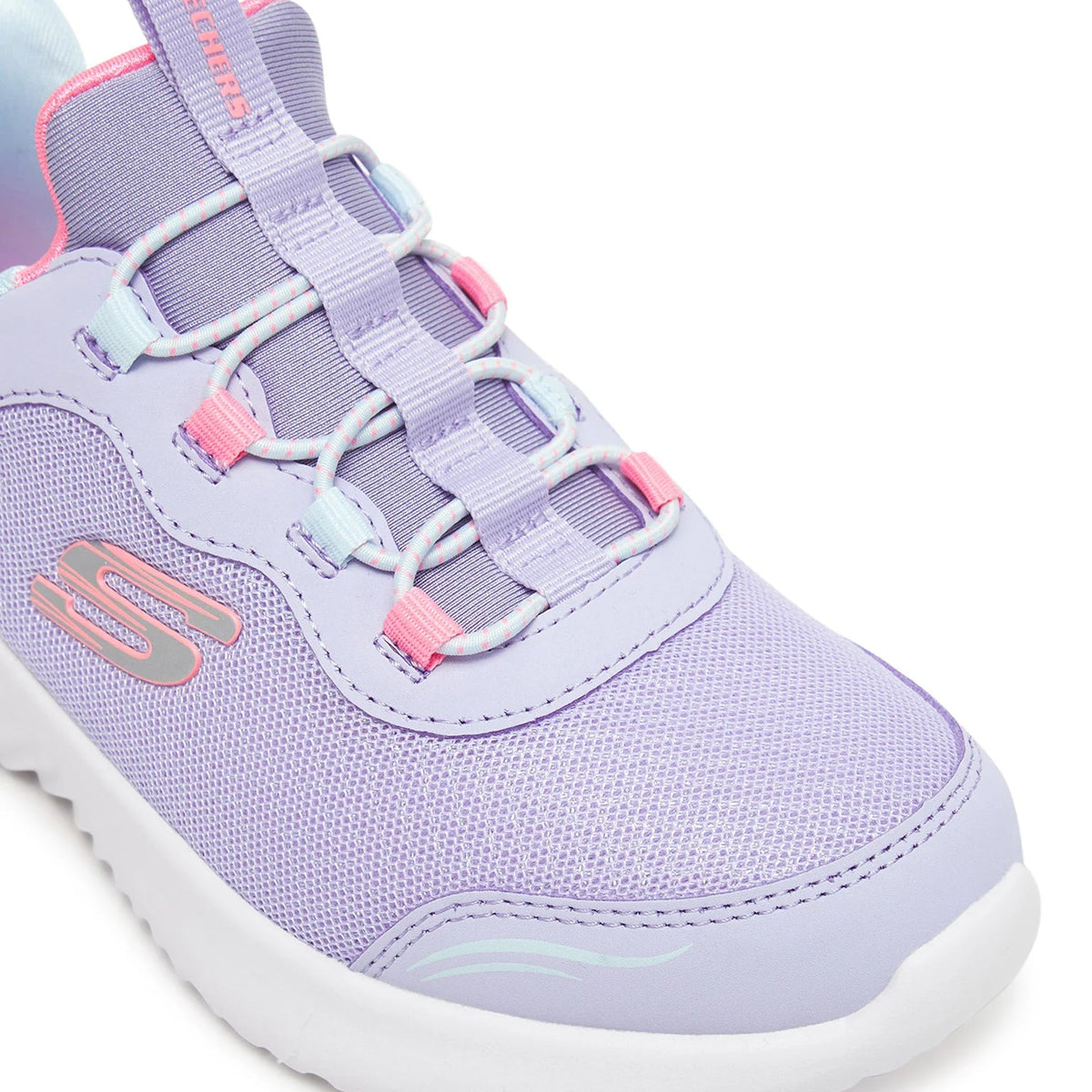 Zapatillas Infantiles Skechers Bounder Simple Cute Slip-ins Violeta