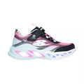 Zapatillas Infantiles Skechers Cosmic Glow con Luces Rosado/Negro
