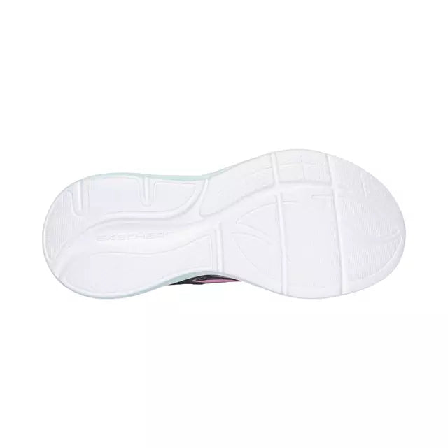 Zapatillas Infantiles Skechers Cosmic Glow con Luces Rosado/Negro
