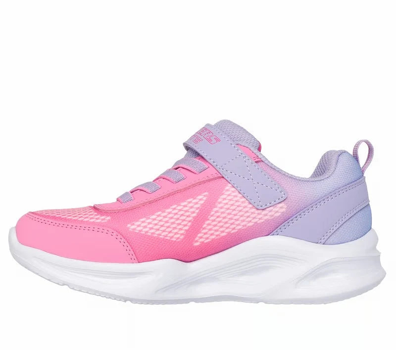 Zapatillas Infantiles Skechers Sola Glow con Luces Lila/Rosado