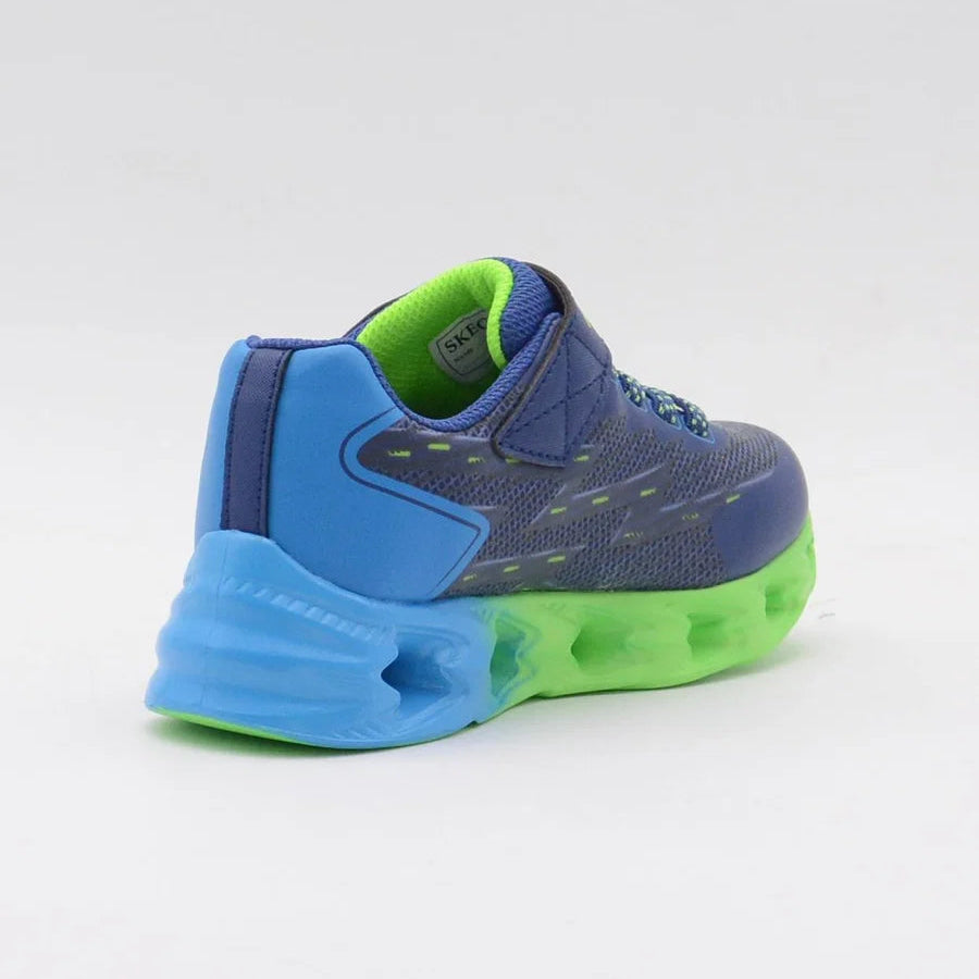 Zapatillas Infantiles Skechers S-Lights Vortex 2.0 Quantroid con Luces Azul