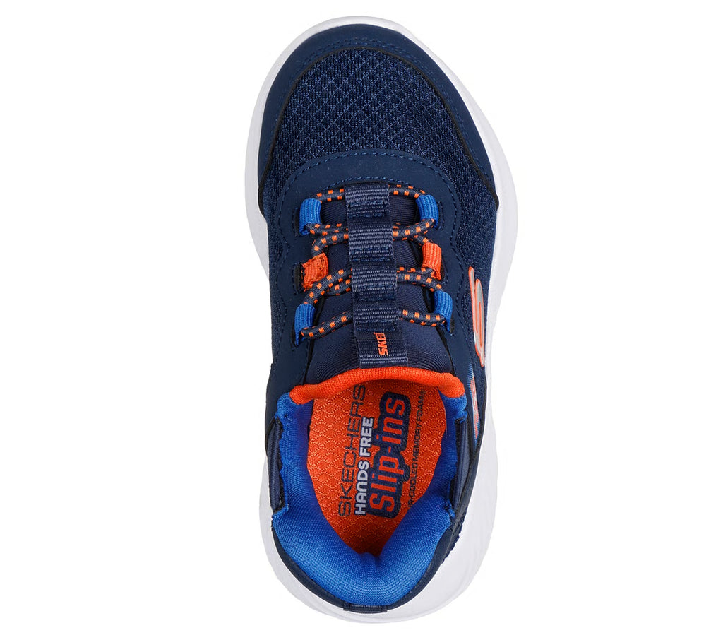 Zapatillas Infantiles Skechers Slip-ins Bounder Brisk-Burst Azul Marino