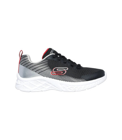 Zapatillas Deportivas Infantiles Skechers Microspec II Vovrix Negro/Rojo