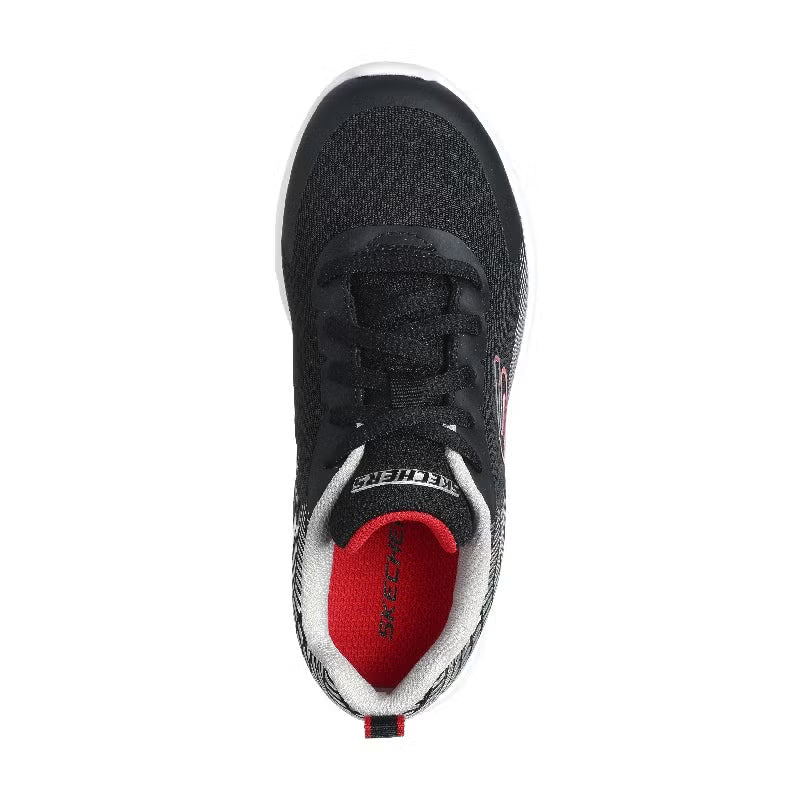 Zapatillas Deportivas Infantiles Skechers Microspec II Vovrix Negro/Rojo