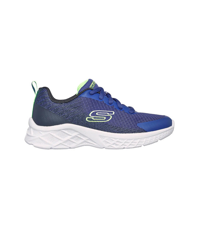 Zapatillas Infantiles Skechers Microspec II Vovrix Azul/Verde