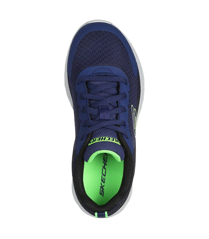Zapatillas Infantiles Skechers Microspec II Vovrix Azul/Verde