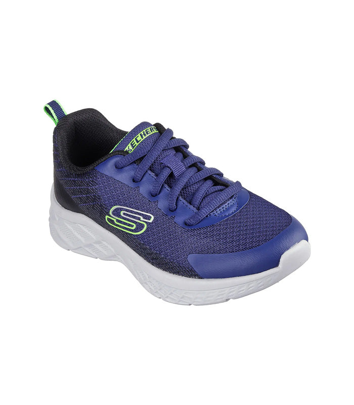 Zapatillas Infantiles Skechers Microspec II Vovrix Azul/Verde
