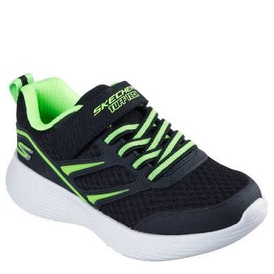 Zapatillas Deportivas Infantiles Skechers GO RUN 400 V2 Tuff-Stride Negro/Verde