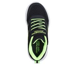 Zapatillas Deportivas Infantiles Skechers GO RUN 400 V2 Tuff-Stride Negro/Verde
