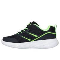 Zapatillas Deportivas Infantiles Skechers GO RUN 400 V2 Tuff-Stride Negro/Verde