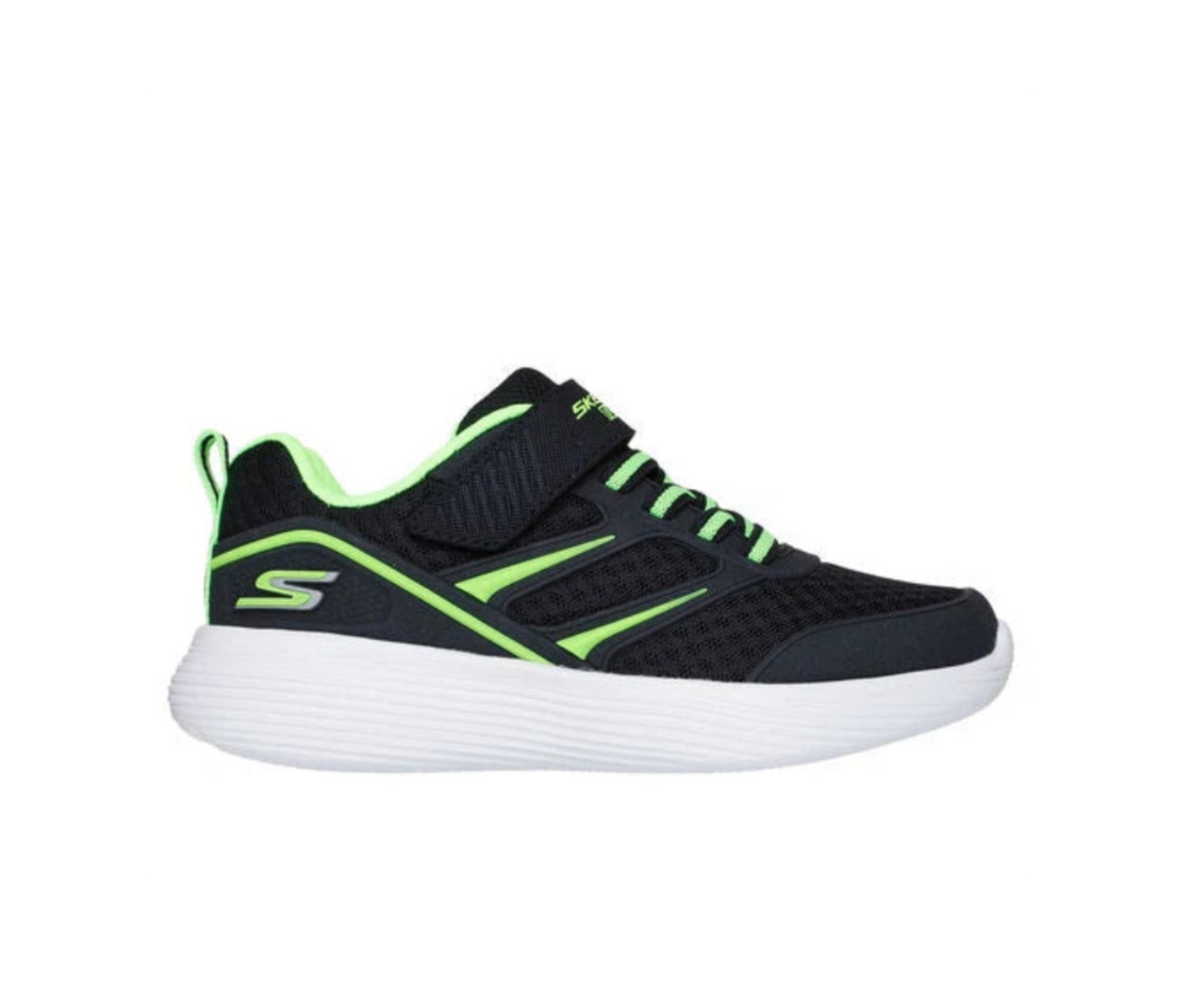 Zapatillas Deportivas Infantiles Skechers GO RUN 400 V2 Tuff-Stride Negro/Verde