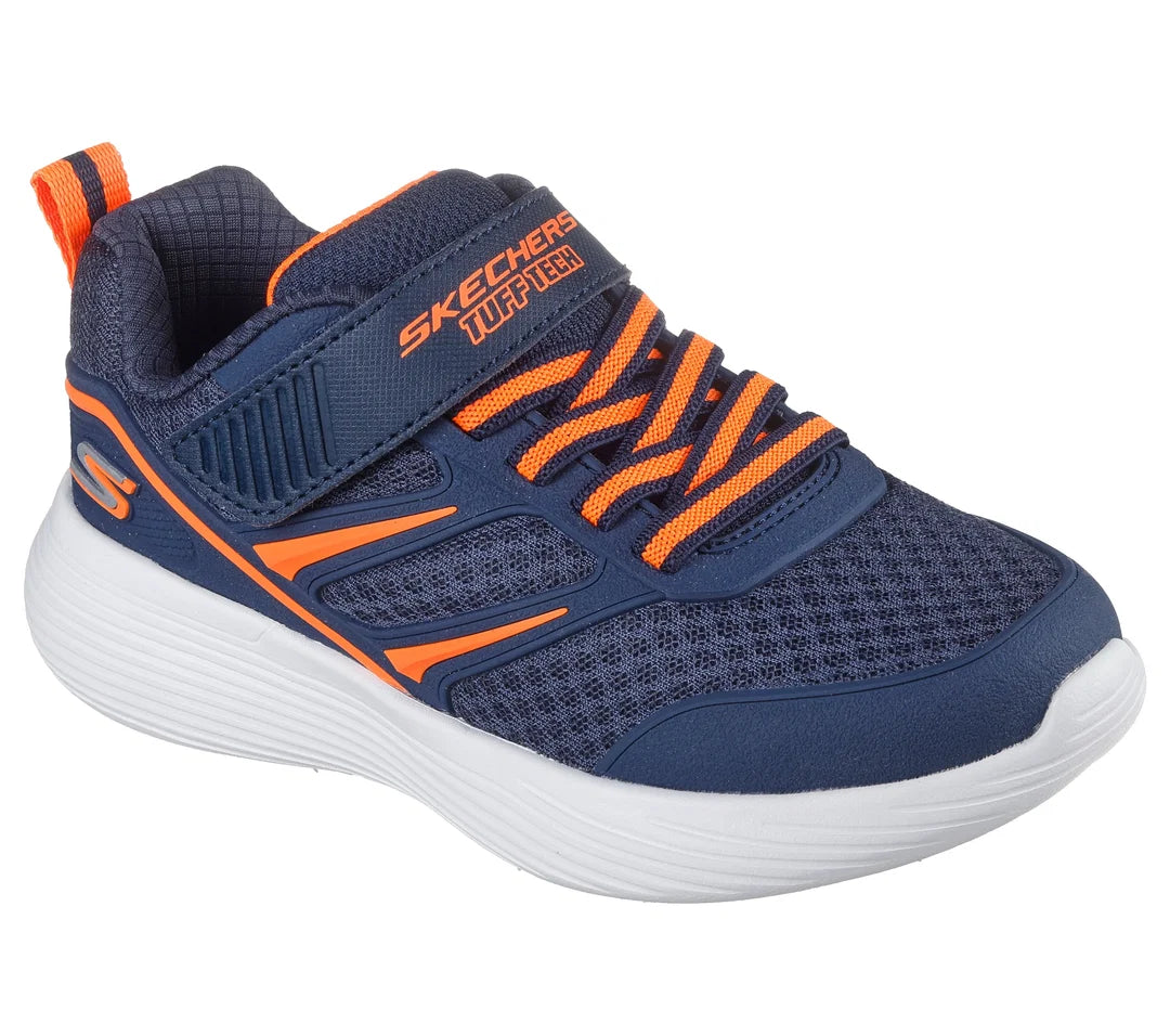 Zapatillas Deportivas Infantiles Skechers Tuff Azul Marino/Naranjo