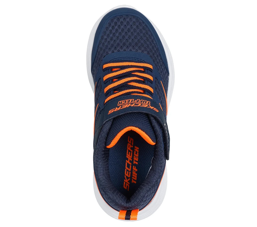 Zapatillas Deportivas Infantiles Skechers Tuff Azul Marino/Naranjo
