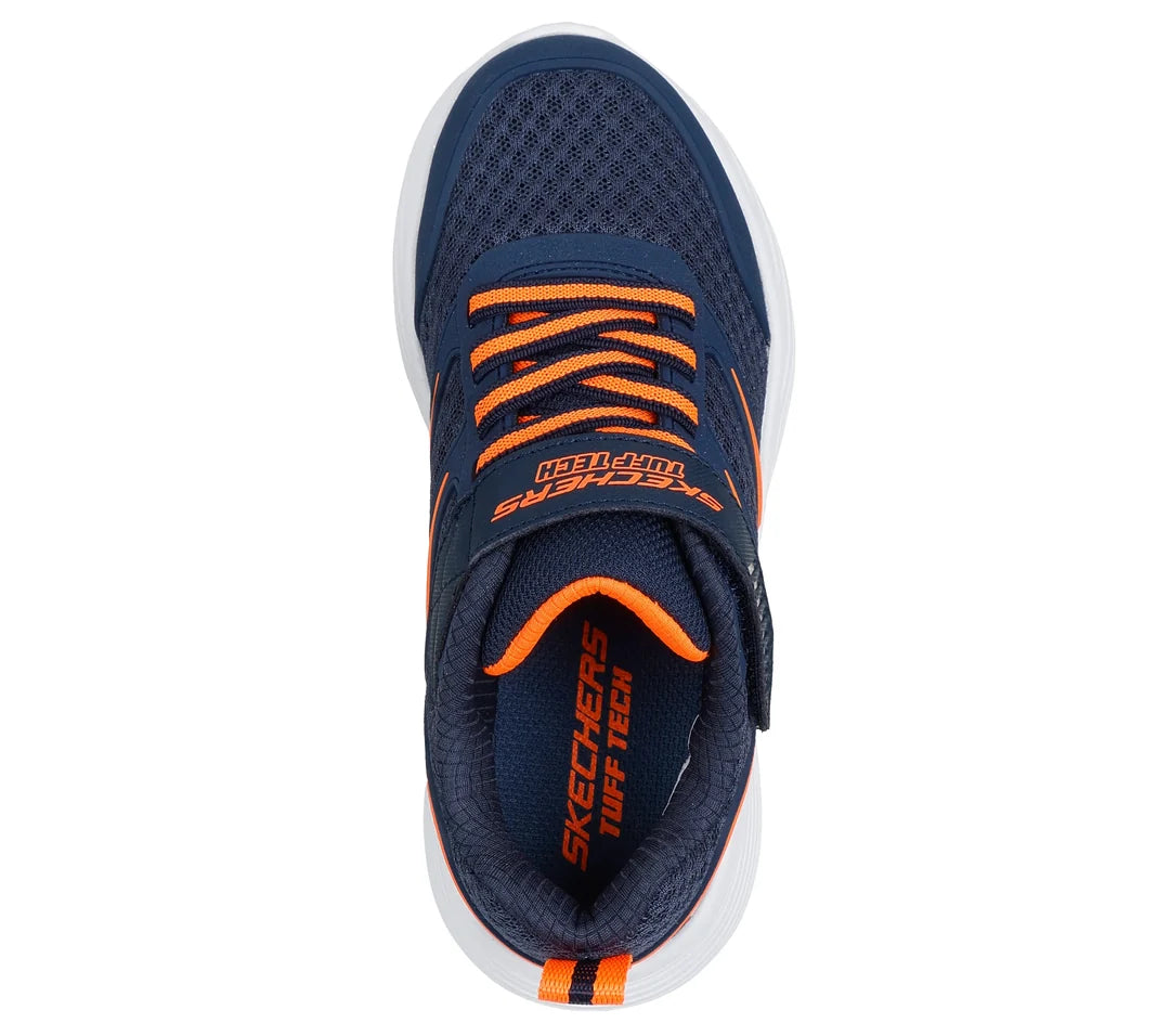 Zapatillas Deportivas Infantiles Skechers Tuff Azul Marino/Naranjo