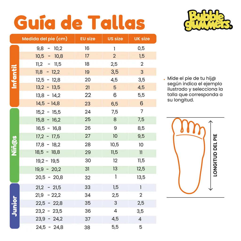 Zapatillas Infantiles Bubblegummers Spider-Man 3 con Luces Negro/Rojo